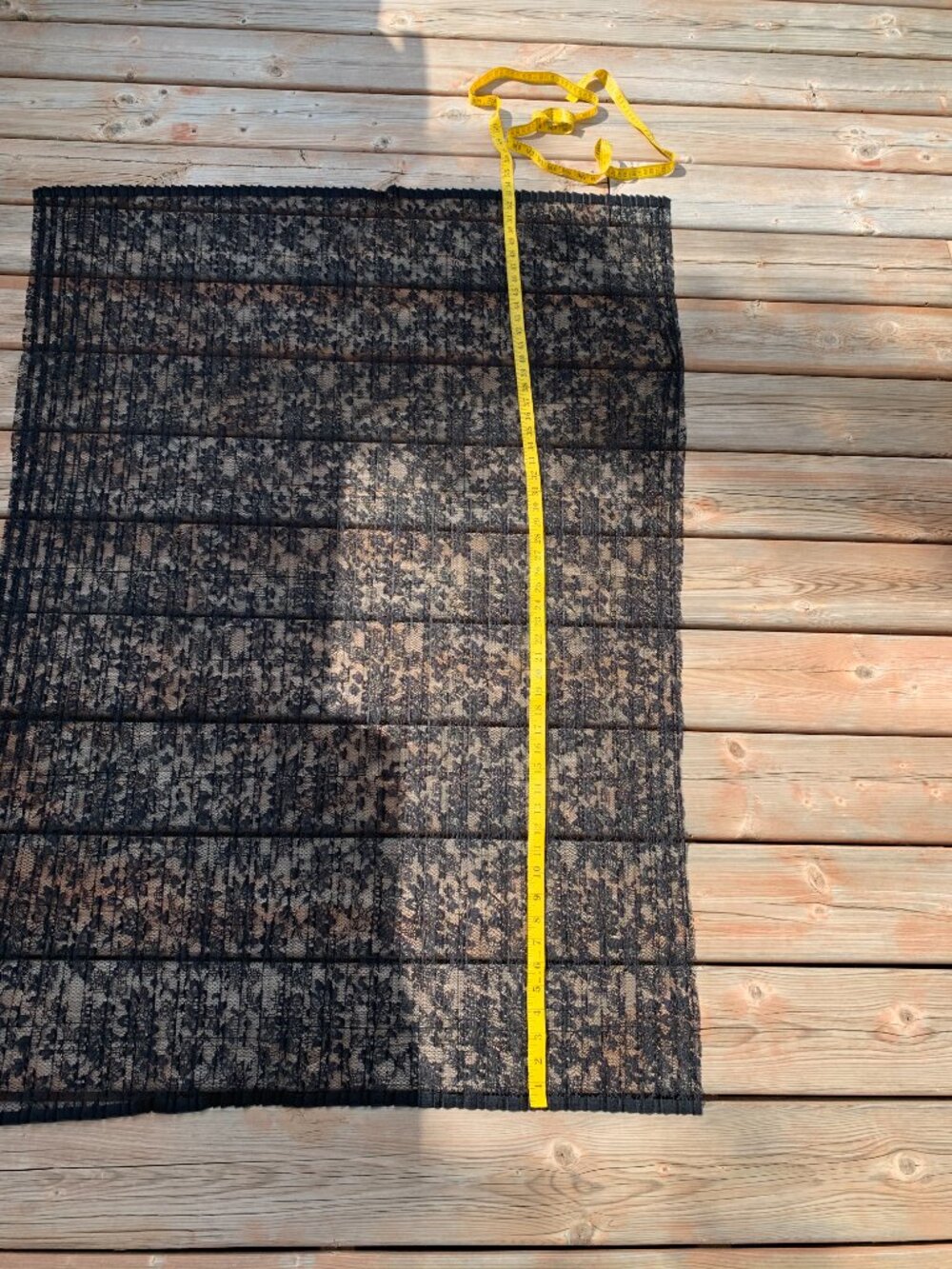 Vintage Lace Wrap Shawl Black Handmade Evening Boho Retro Cover Up 90s Y2K Scarf - Picture 8 of 11